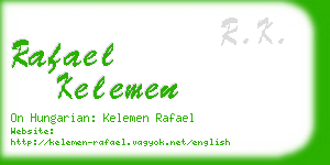 rafael kelemen business card